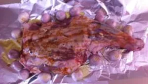 שוק טלה בתנור