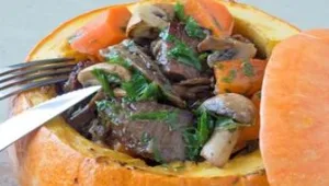 בדלעת אפויה