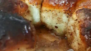 מאפה כדורי שמרים חמאה וקינמון