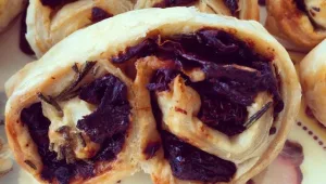 אוזני פיל בעגבניות מיובשות ורוזמרין