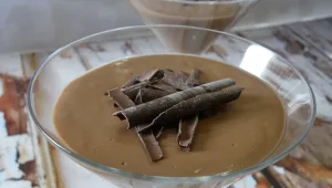 קינוח פודינג שוקולד