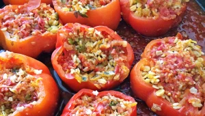 סיר צמחוני, מהיר ובריא: פלפלים ממולאים