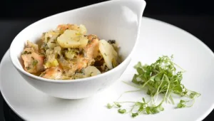 פרגיות בלימון כבוש וזיתים