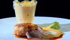 שקדי עגל לצד פריקי על פירה