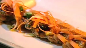 אורז עם פרגיות, גזר וגרעיני תירס