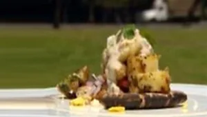 סביח עם עוף