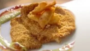 שניצלוני עוף ודג בציפוי פריך