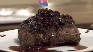 בשר צלוי עם שעועית