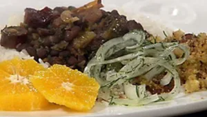 בשר ושעועית שחורה