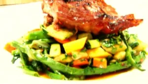 שוק טלה על פחמים