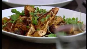 חזה עוף עם תבלינים ותפוחי אדמה