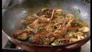 כבדי עוף עם סילאן ובירה