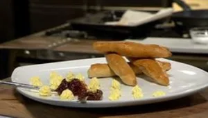 פרצל עם חמאה ודבש