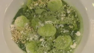 ריזוטו ירקות וביצי שלו