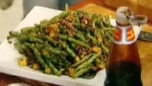 שעועית ירוקה ואננס