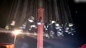 הקרוסלה קרסה באמצע