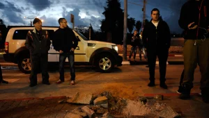 רקטה התפוצצה בשטח פתוח