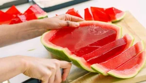 איך להכין ג'לי אבטיח