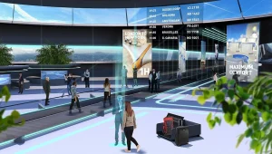 בלי תורים: כך יראה נתב"ג ב-2040?