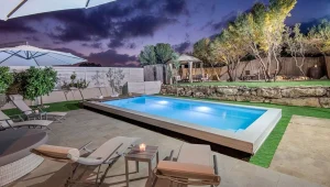 הנופש המושלם: וילות עם בריכה מחוממת כאן בארץ