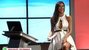 התקרית המביכה של מגישת החדשות