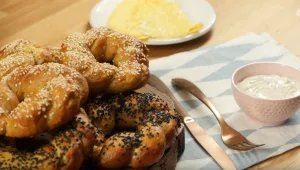 בייגל ביתי שאופים בבית