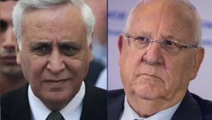 קצב ביקש חנינה מריבלין