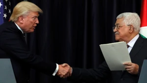 דיווח על פגישה קשה בין טראמפ לאבו מאזן