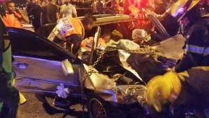 הרוג ו-3 פצועים בתאונה בכביש 9 סמוך לחדרה