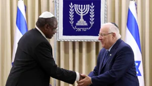 השגריר הפתיע את ריבלין עם כיפה