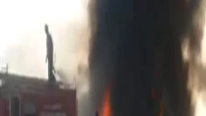 120 הרוגים בהתרסקות ופיצוץ של משאית נפט