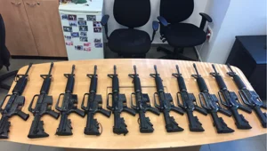 "ניסרו המנעול וגנבו כנת נשקים"