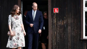 ויליאם וקייט ביקרו במחנה ריכוז בפולין