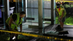 ונדליזם באנדרטת השואה בבוסטון