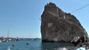 התחרות המסוכנת בצוקי אוקראינה