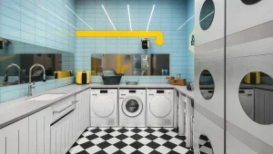 מייבש ומכונת הכביסה של אלקטרה בבית האח הגדול