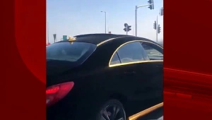 האמת מאחורי הסרטון הוויראלי של המרצדס הישראלית המצופה זהב