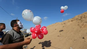 בשל הפרחת בלוני תבערה: צומצם מרחב הדיג בעזה