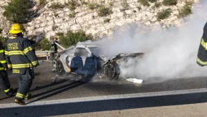 שני פצועים קשה ובינוני בתאונת דרכים בנצרת עילית