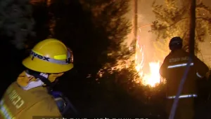 "רצים ממקום למקום": יממה עם הכבאים שנאבקו בגל השריפות