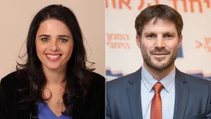 סמוטריץ': "איילת שקד נטשה ופילגה – למה שתהיה מספר אחת?"