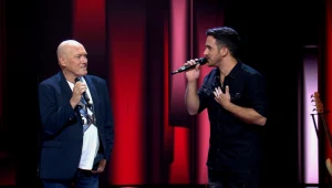 אביהו שבת ושלומי שבת בדואט לשיר "אבא"