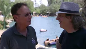 שי שטרן בביקור בבית שאן