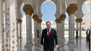 הותר לפרסום: ישראל כץ ביקר באבו דאבי במסגרת ועידה של האו"ם