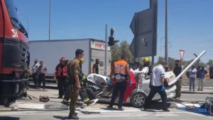 הקטל בכבישים: שני הרוגים בתאונת דרכים מדרום לבאר שבע