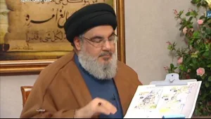 נסראללה איים: "כל ישראל נמצאת תחת טווח הטילים שלנו"