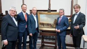 לאחר 80 שנה: יצירות אומנות שהנאצים גנבו הושבו למשפחה יהודית