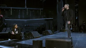 גבריאל מתכונן לרבע הגמר עם המנטורית נסרין