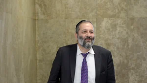 דרעי: "אני מאמין באמונה שלמה שאברך תורם לביטחון המדינה יותר מחייל"