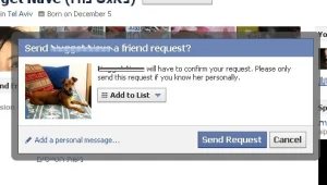 כיצד לבטל בקשת חברות בפייסבוק